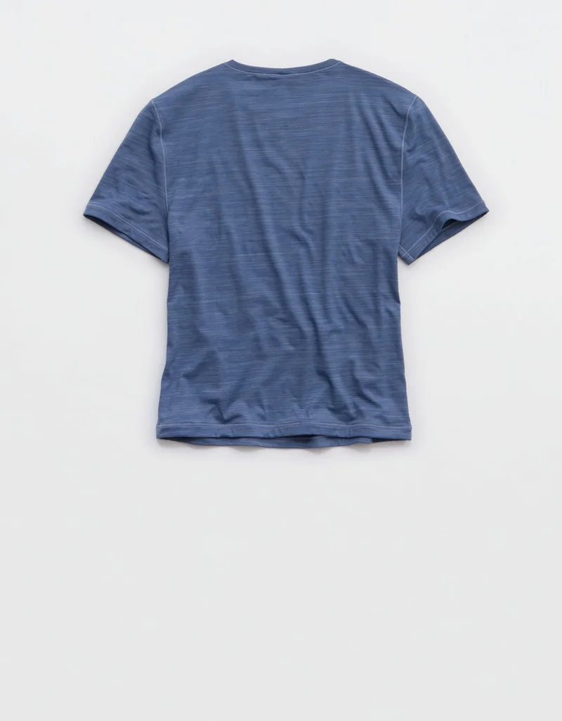 Aerie  Aerie SMOOTHEZ Short Sleeve Crew T-Shirt for Women | Best Price UAE