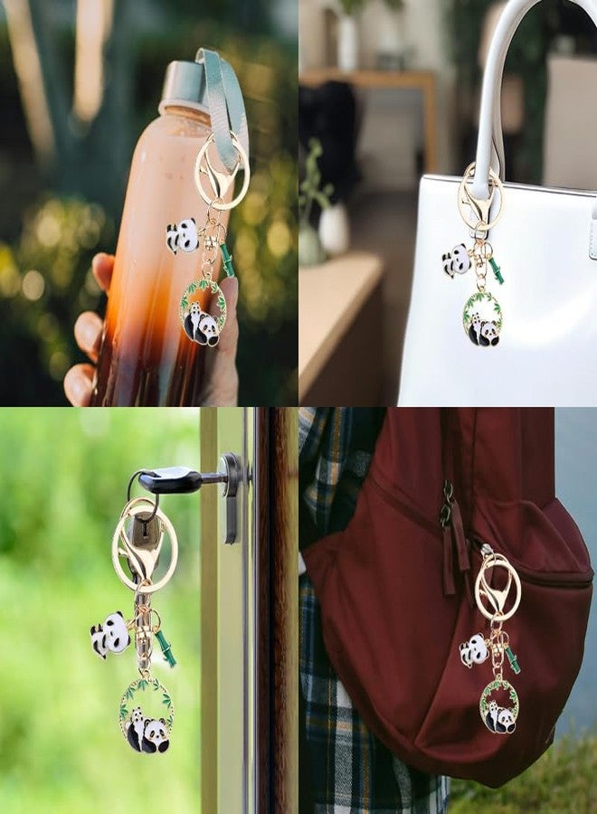 Yreamont Panda Keychain for Backpack Charms Kawaii Keychain Accessories for Women Men Cute Panda Gifts for Boyfriend Girlfriend Panda Lovers Birthday Christmas Gifts for Animal Lover Teens Adults - Image 5