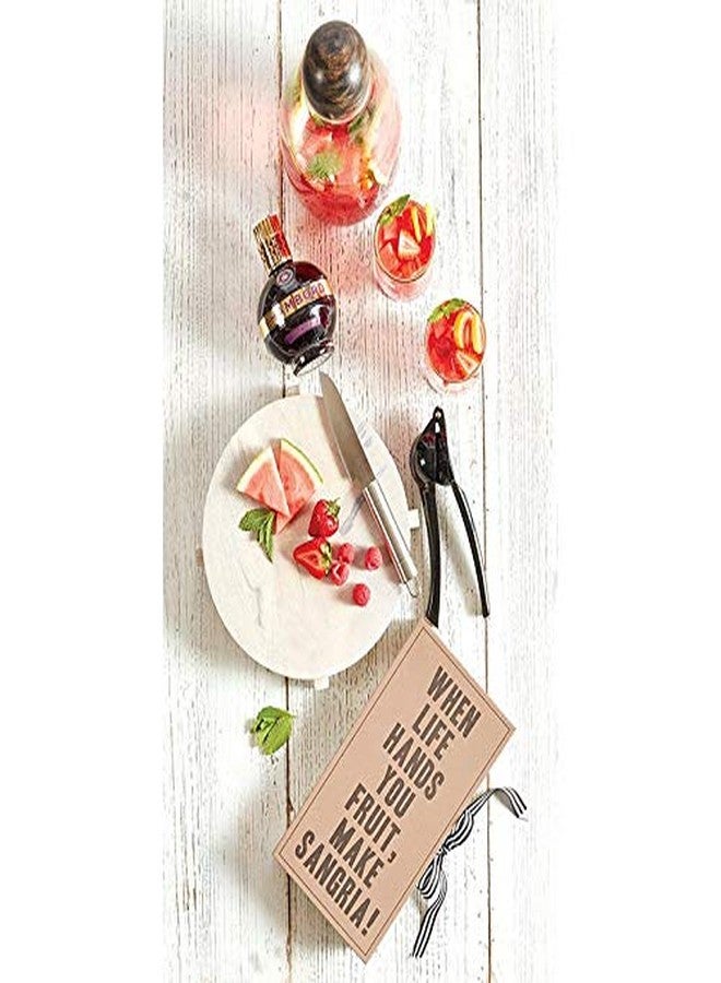 Santa Barbara Design Studio Gift Set Drinking Essentials TableSugar Kraft Cardboard Book Gift Box, 2-Pieces, Sangria - Image 4