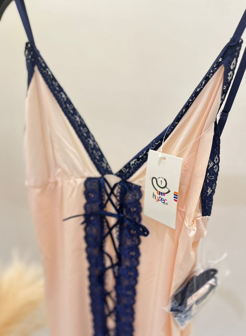 Hyper One Women's Nightgown with a Distinctive Design Yellow - Image 2