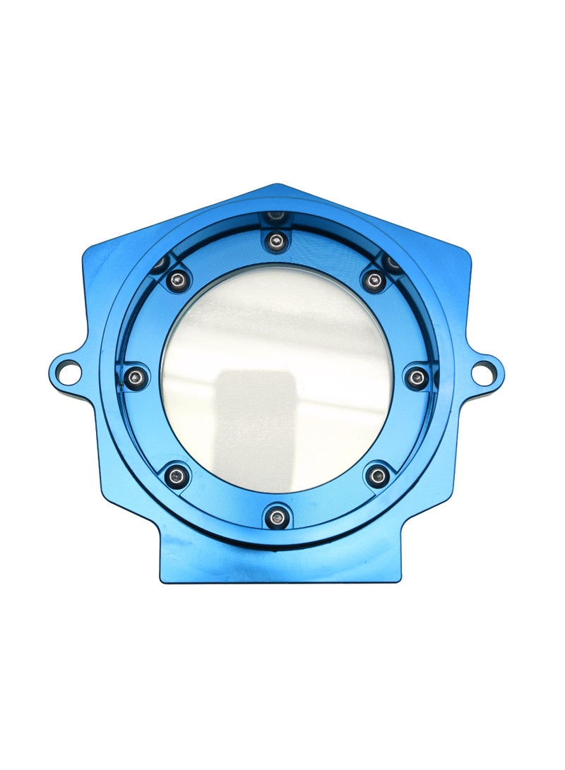 Generic 1 Piece of Aluminum Alloy Full Clear Cam Cover Protector for Yamaha Raptor YFM 700 R 2006-2022, Blue Color  - Image 5