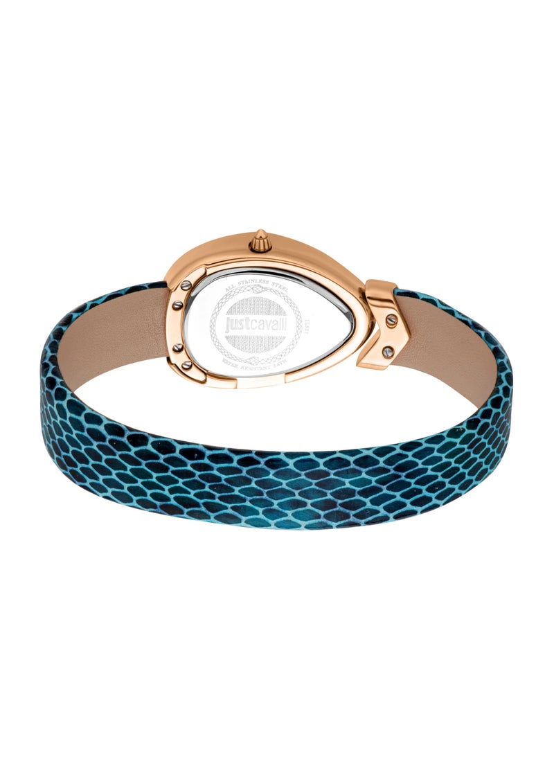 Just Cavalli Lady Snake Diversa Snake Jc1L321L0055 - Leather Female Quartz 2 Hands  - Image 3