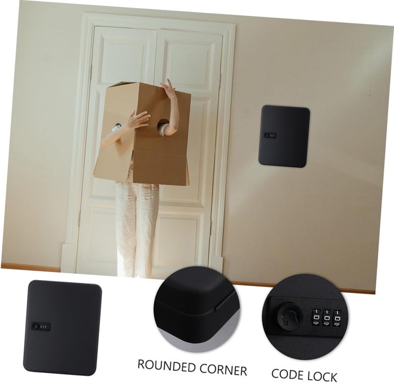 Mobestech 28-Slot Wall Mounted Key Security Cabinet with Resettable Combination Code Lock, Heavy-Duty Key Management Box for Office and Home Use - Image 4