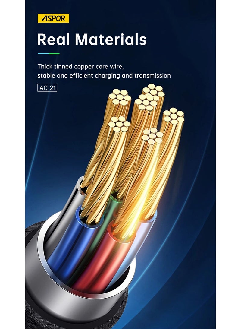 أسبور كيبل جوال ASPOR AC-17 – قوة وأداء فائق 🔋 - Image 4