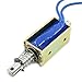 YXQ YXQ DC 12V 1A 10mm Stroke 600g Push Pull Open Frame Solenoid Electromagnet  - Image 2