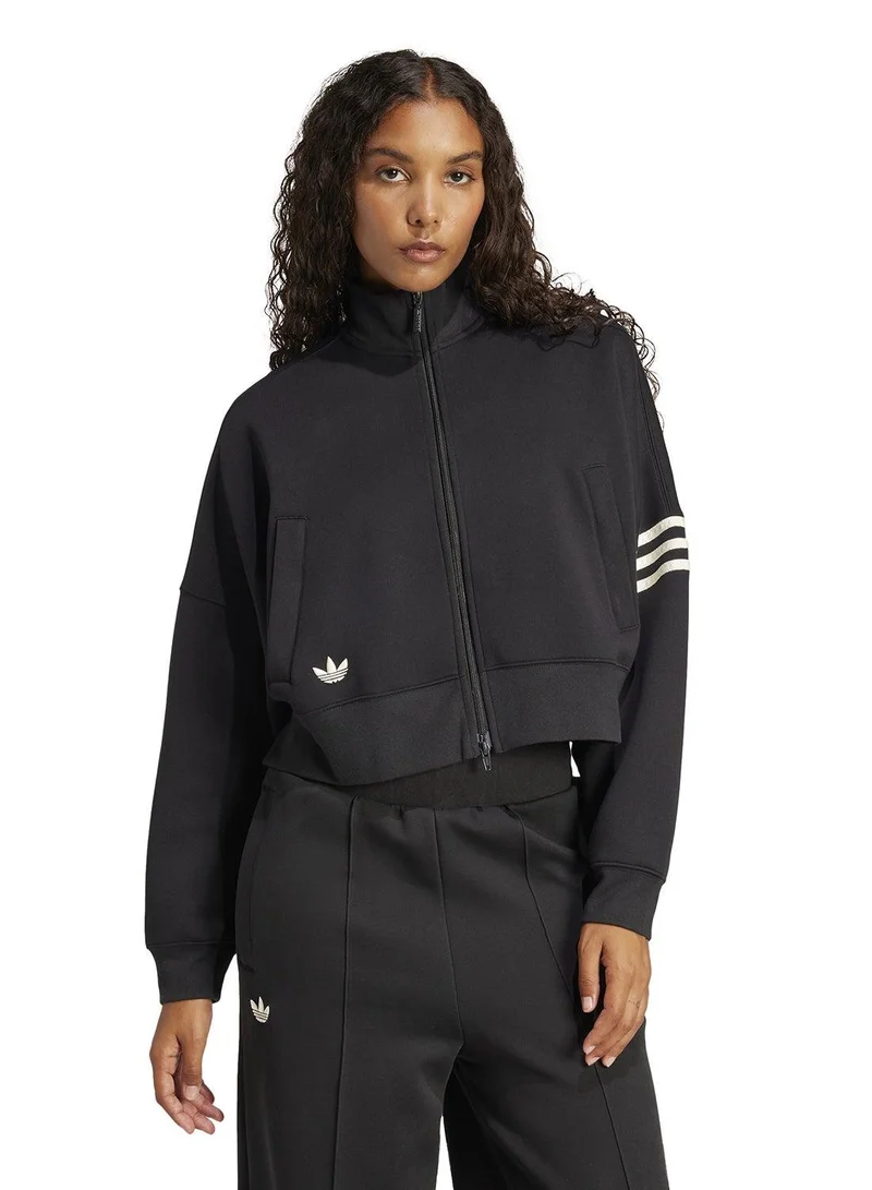 adidas Originals NEUCL TRACKTOP Black Originals Women TRACK TOPS