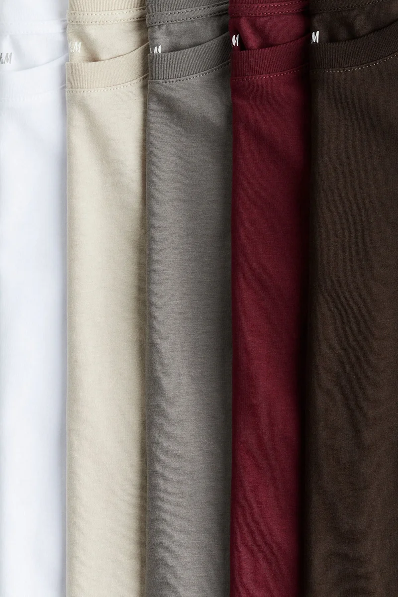 H&M 5-pack jersey tops
