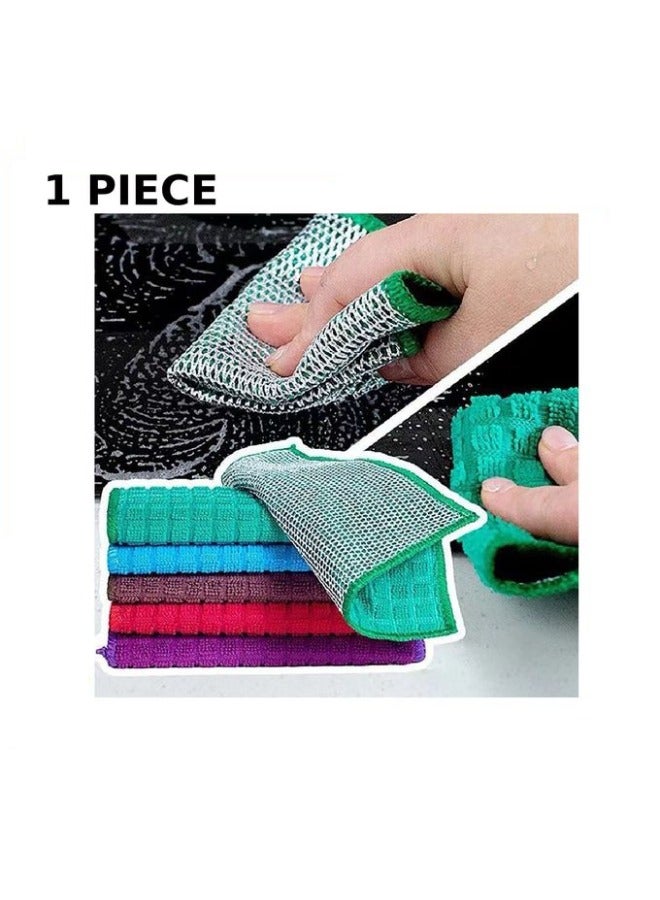 Kitchen Towel 2*1 Replacement For Dishcloths 1 Piece - Color may vary. - Image 5