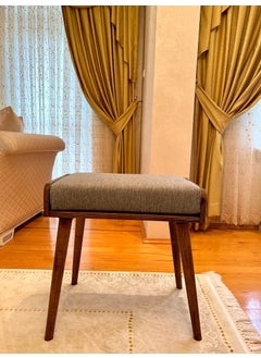 Umark umark Furniture Stool/Seat/Ottoman/Bench in Solid Sheesham Wood Stool with Cushion | Sitting Chair with Handle  - Image 1