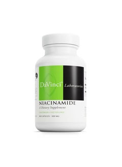 Davinci Labs Niacinamide Dietary Supplement With Vitamin B3 To Support Fat Metabolism Circulation And Healthy Skin* With 500 Mg Niacinamide Per Serving Glutenfree 100 Vegetarian Capsules  - Image 1