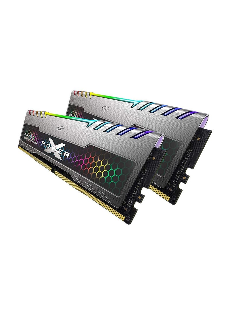 Silicon Power - 32GB (16GBx2) 3600MHz RGB DDR4 Gaming Memory RAM - Image 1