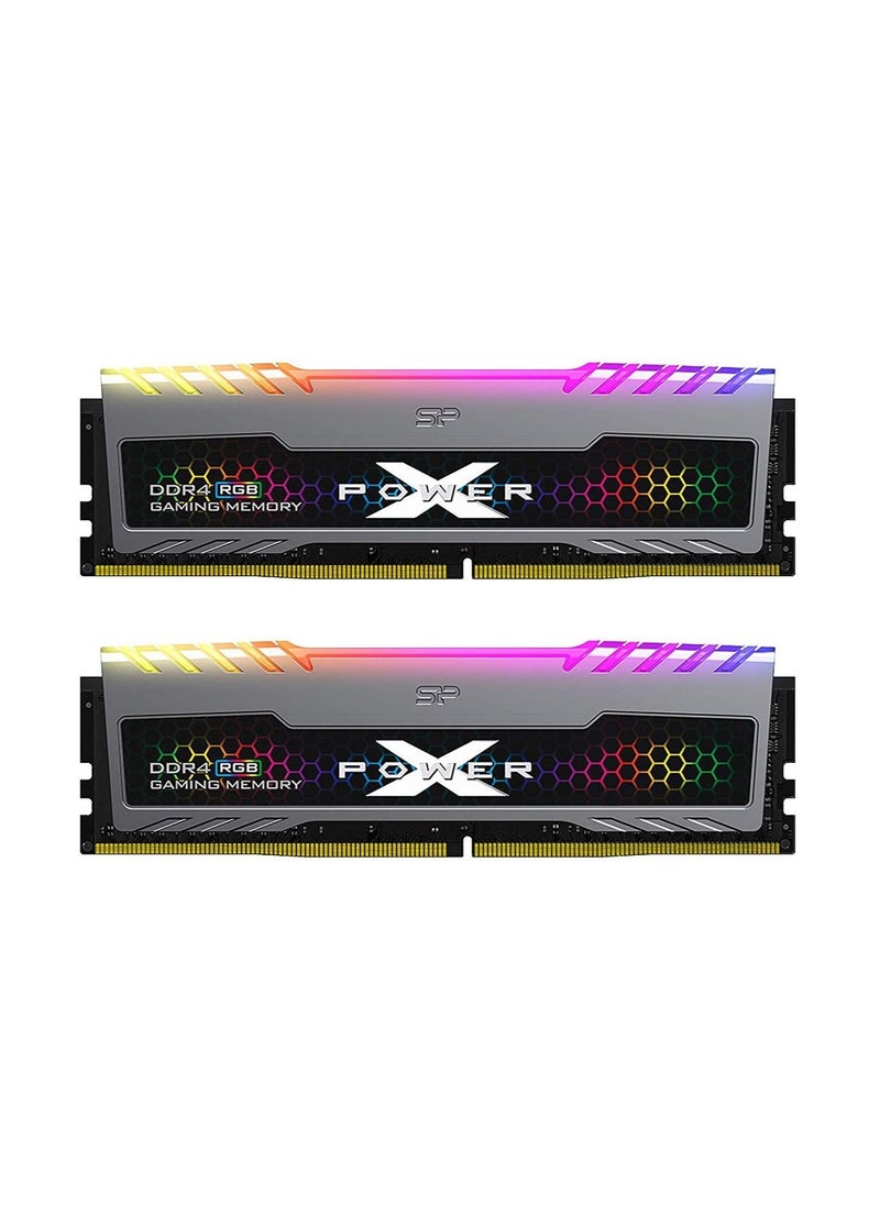 Silicon Power - 32GB (16GBx2) 3600MHz RGB DDR4 Gaming Memory RAM - Image 1