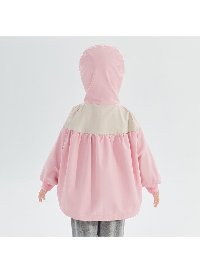 DEESHA Exclusive Collection Color-blocked A-line Jacket】infant & Toddler Girls' Spring/autumn Casual Versatile Top - Image 3