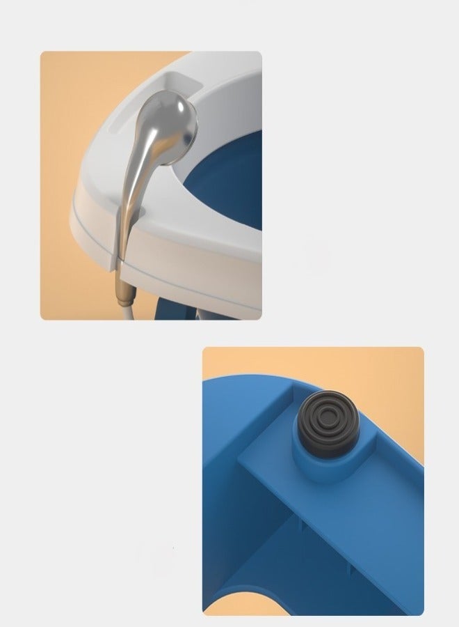 بيلانينا حوض استحمام للأطفال قابل للطي مع صمام ذكي لتسخين الماء تصميم مريح وقابل للتخزين - Image 5