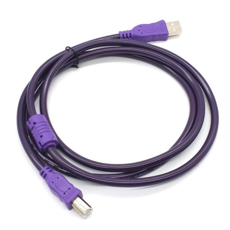 High-Speed Usb2.0 Printing Line Printer Data Cable Usb Printing Line Square Port Line 1.5 M 3 M 5 M 10 M - Image 1