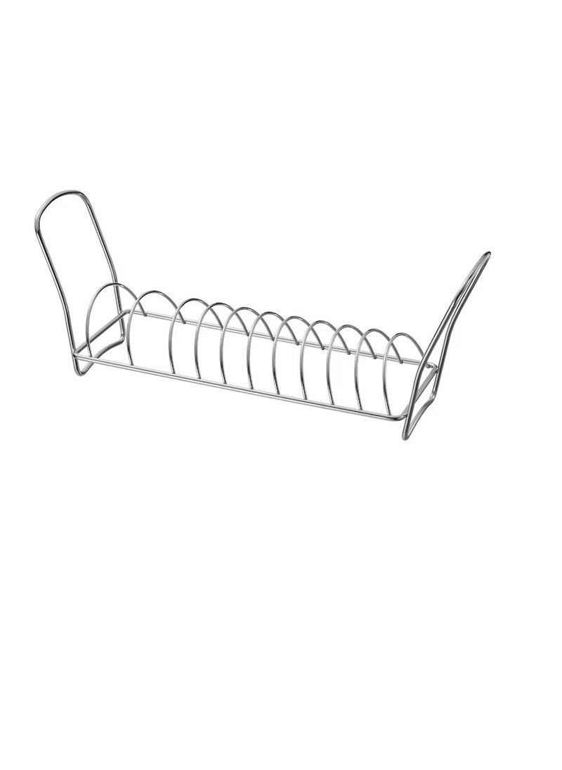 Generic - Dish drying rack, stainless steel12x32 cm - Image 1