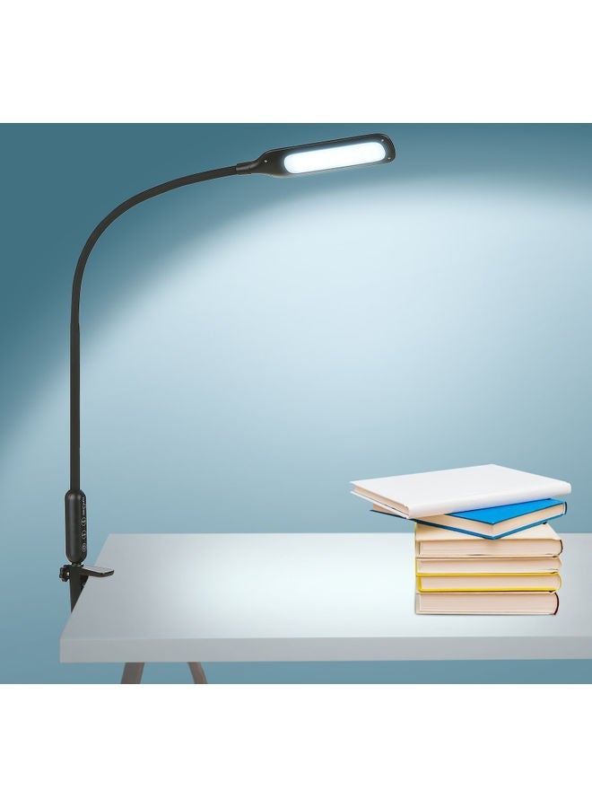 NIBEMINENT 12W Clip-On Touching Control Table Lamp White - Image 5