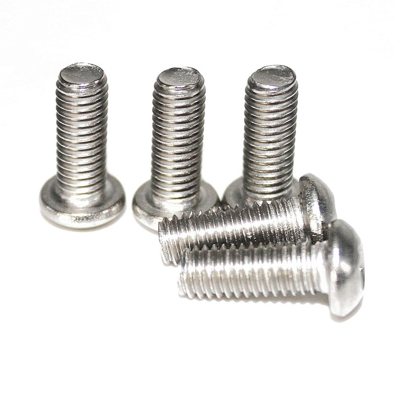 Fullerkreg M6-1.0 x 16 mm Button Head Socket Cap Screws, ISO7380, 18-8 Stainless Steel, Allen Hex Drive by , Quantity 25, Come in a Plastic Case - Image 2