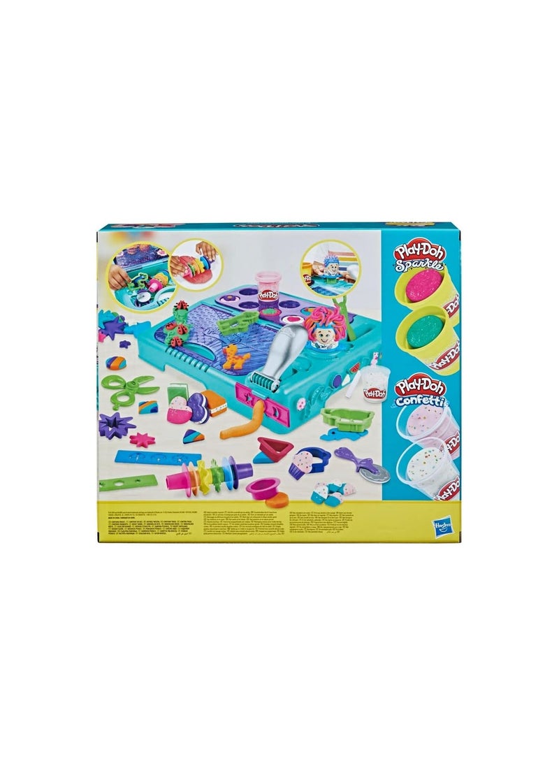 Play-Doh - On the Go Imagine and Store Studio for Kids 3 Years and Up with Over 30 Tools and 10 Cans of Modeling Compound, Non-Toxic - Image 1