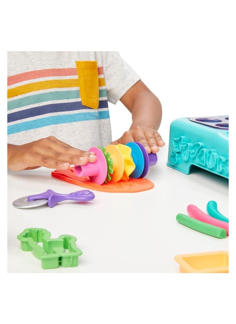 Play-Doh - On the Go Imagine and Store Studio for Kids 3 Years and Up with Over 30 Tools and 10 Cans of Modeling Compound, Non-Toxic - Image 1
