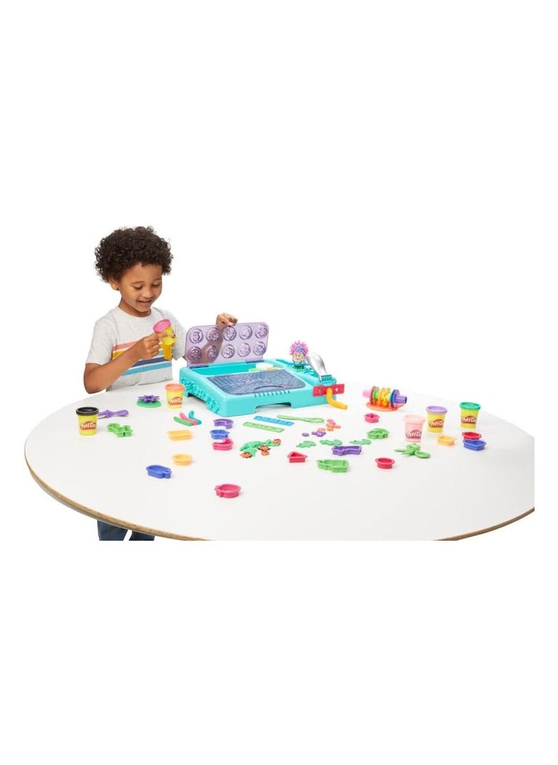 Play-Doh On the Go Imagine and Store Studio for Kids 3 Years and Up with Over 30 Tools and 10 Cans of Modeling Compound, Non-Toxic  - Image 4