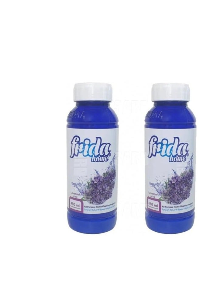 Frida All Purpose Home Cleaning Fragrance 480 ml, Lavender