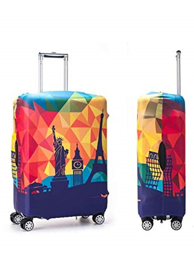 Protective Luggage Cover Waterproof Travel Luggage Cover Suit for 29-32 inch Case Elastic Suitcase Cover - Image 2