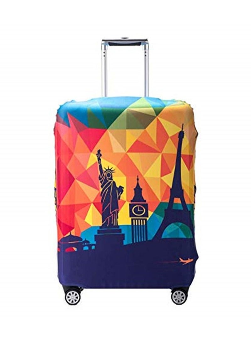 Protective Luggage Cover Waterproof Travel Luggage Cover Suit for 29-32 inch Case Elastic Suitcase Cover - Image 1