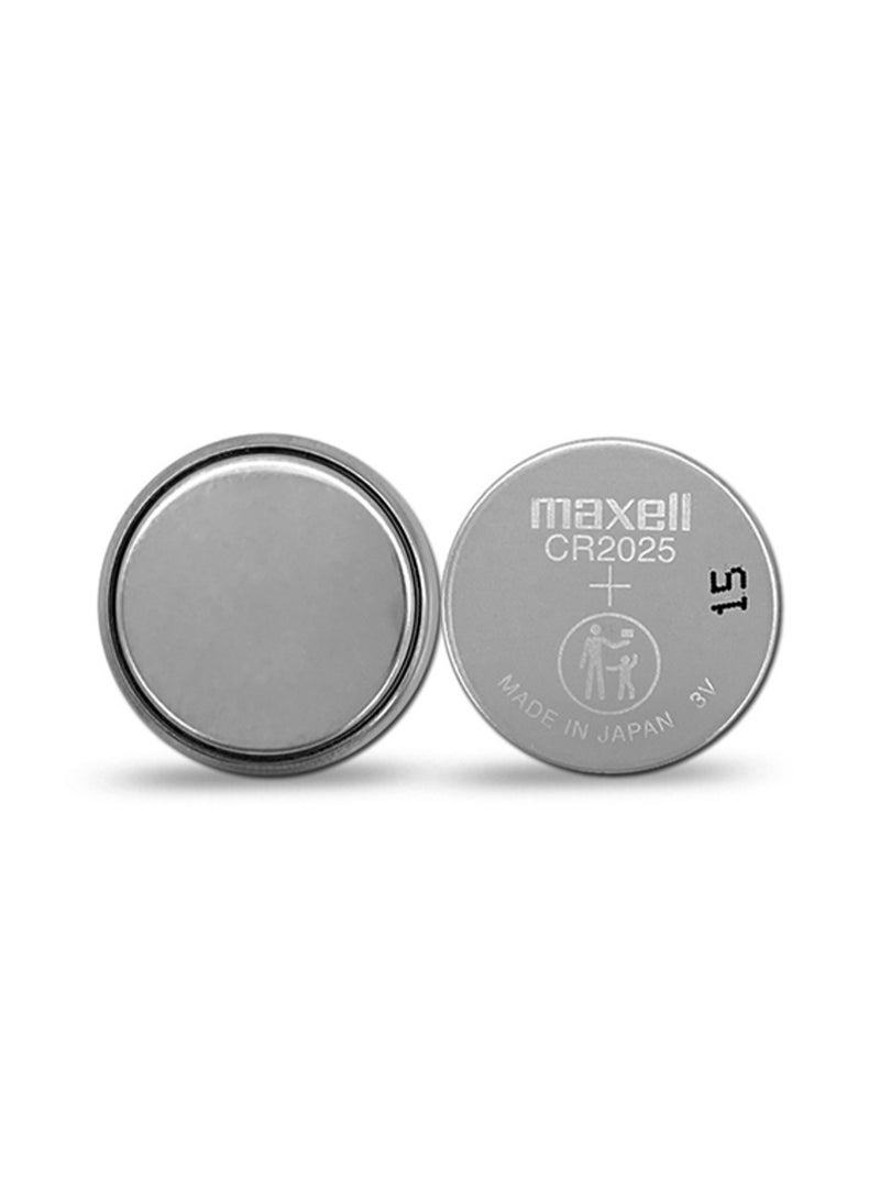 Maxell 2-Pieces Maxell CR2025 Lithium 3V Japan Batteries