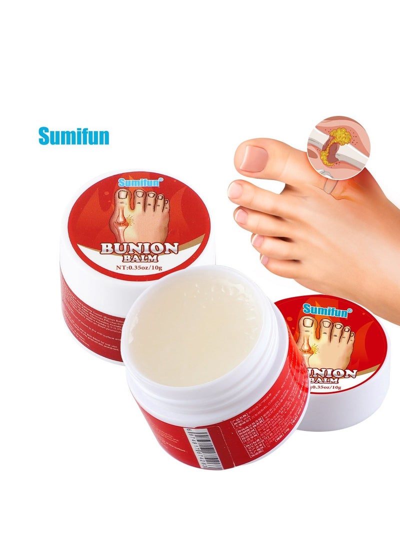 Sumifun Bunion Pain Relief Cream, Toe Joint Valgus Corrector Cream, Healing Ointment For Gout Topical Arthritis Pain Relief For Joint Toe Relief Stiffness Gout Cream, Bunion Cream For Bunion And Toe Swelling  - Image 3