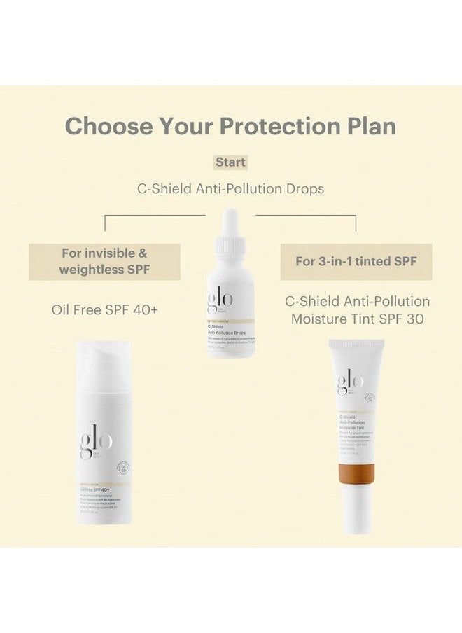 Glo Skin Beauty - Oil Free Spf 40+ Hyaluronic Acid Infused All Mineral Sunscreen Protect Against Sun Damage & Aging Environmental Skin Stressors Weightless Invisible Finish - Image 1