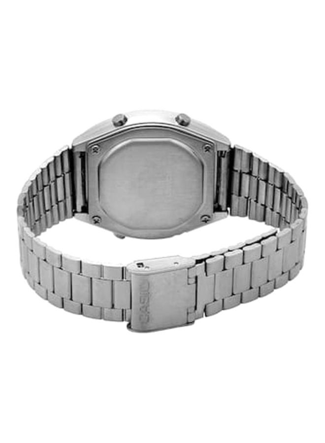CASIO Unisex Youth Water Resistant Digital Watch B640WD-1AVDF - 39 mm - Silver - Image 2