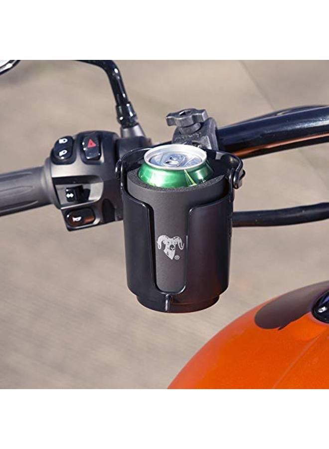 RAM Mounts Level Cup 16oz Drink Holder with RAM Tough-Claw Mount RAM-B-132-400U for Motorcycle, ATV/UTV, Bike - Image 2