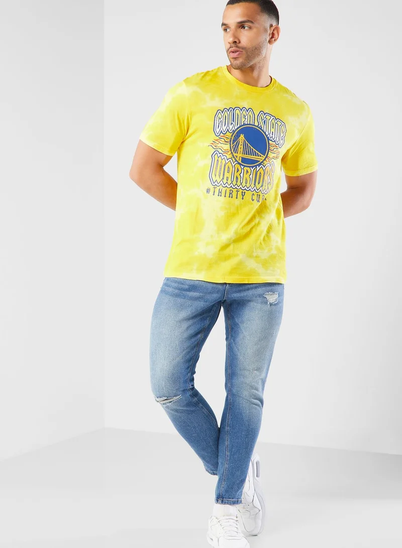 Nba  Golden State Warriors School Of Rock T-Shirt for Men | Best Price UAE