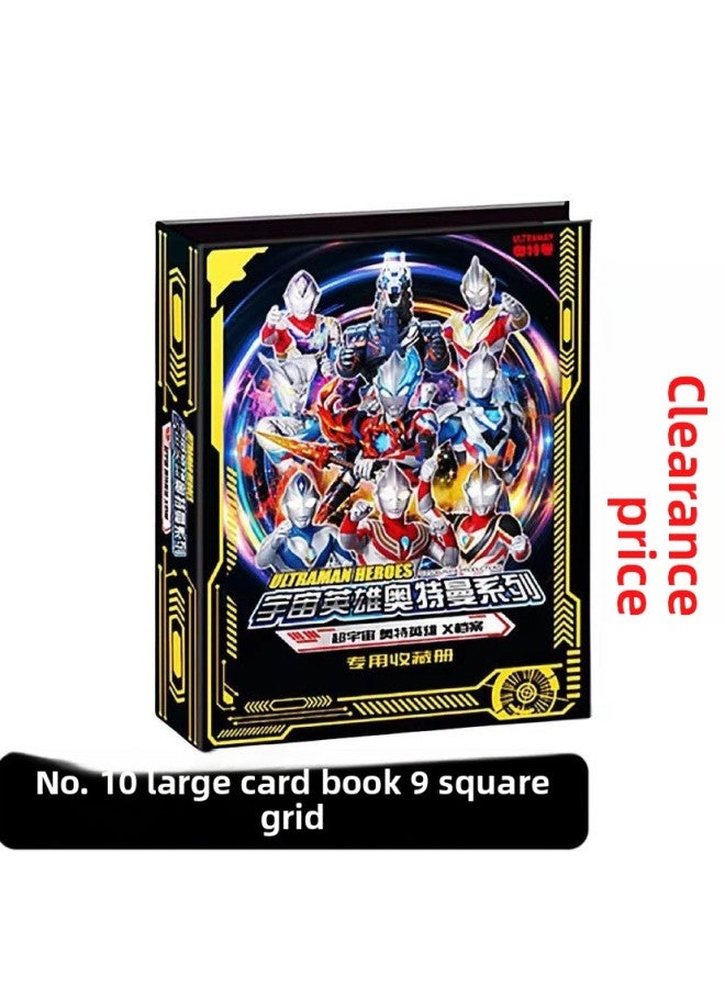 Ultraman Collection Album Deluxe Large Card Album Collection Album Yangyan Edition Card Gold Stamping Collection Album Empty Album Large Capacity