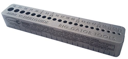 Big Gator Tools SDGMINI MINI V-Drill Guide 21 Drill Sizes by BIG GATOR TOOLS - Image 1