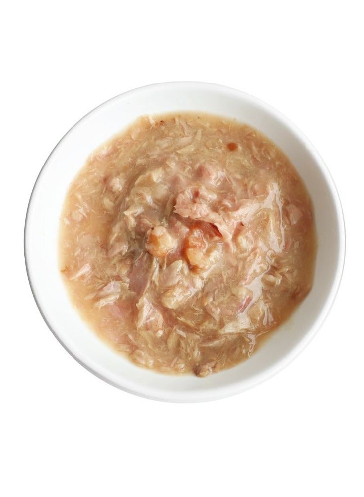 كيت كات طعام قطط رطب بنكهة تونة لحم أبيض و جمبري مع حليب الماعز 6 عبوات بوزن 70 جرام - Image 3