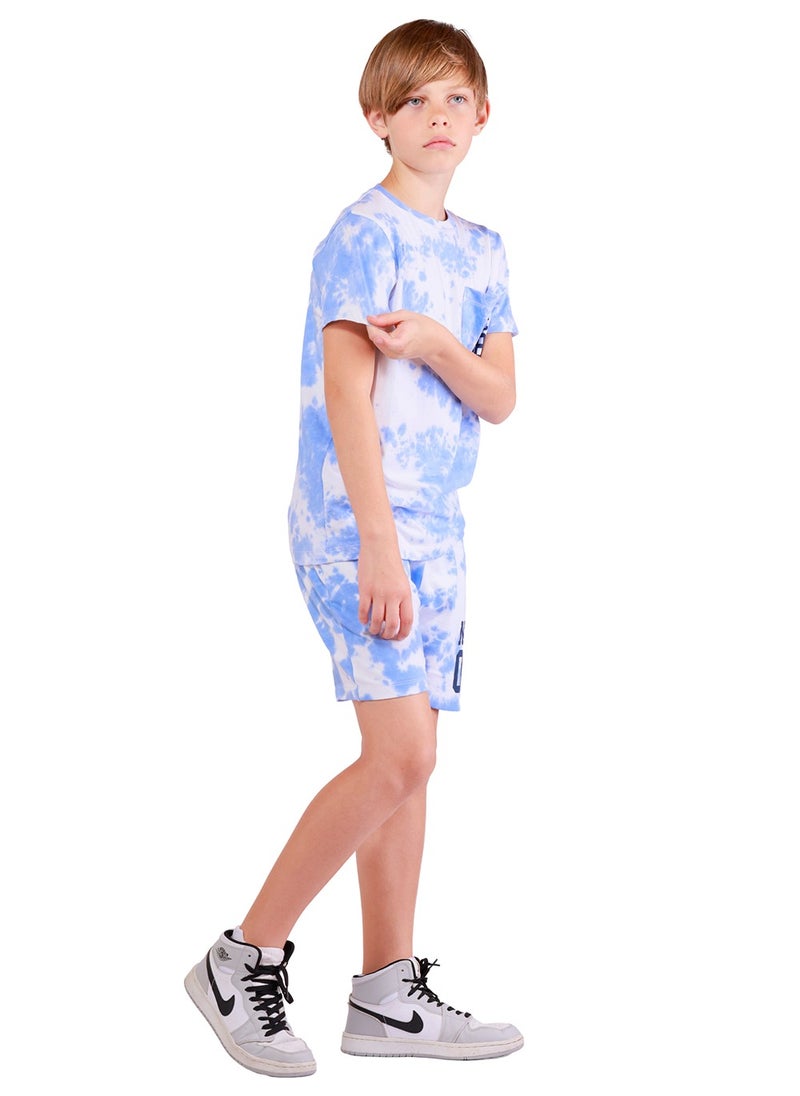 Nuego Fashion Boy T-Shirt & Shorts Tie & Dye Set 100% Pure Cotton, Comfortable and Eco Friendly Age 8 - 14 Years - pzsku/ZEB64A1B5C4AE56309311Z/45/_/1715667378/d44e5334-71a8-449d-bdd9-48d12622be47