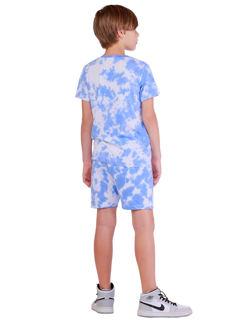 Nuego Fashion Boy T-Shirt & Shorts Tie & Dye Set 100% Pure Cotton, Comfortable and Eco Friendly Age 8 - 14 Years - pzsku/ZEB64A1B5C4AE56309311Z/45/_/1715667388/5c783bc3-88ed-4e28-9405-5c4f050b461c