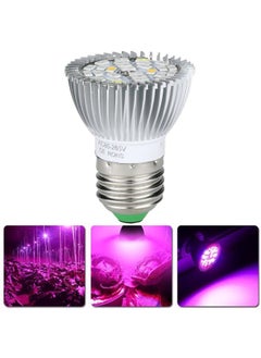 Thoraya LED Plant Grow Light Bulb E27 Base Grow Light Bulbs Indoor 28W Plants Growing Light Bulb Lamp for Vegetables Greenhouse and Hydroponic  - Image 2