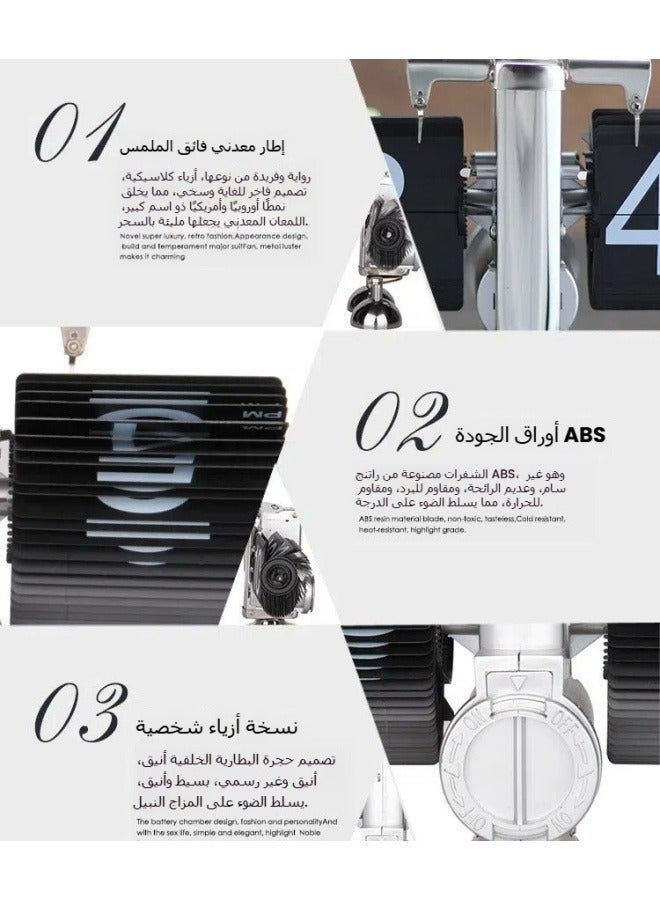 Wonderfully carved vintage small balance automatic -turning clock European living room table clock handicraft one-legged clock - Image 2