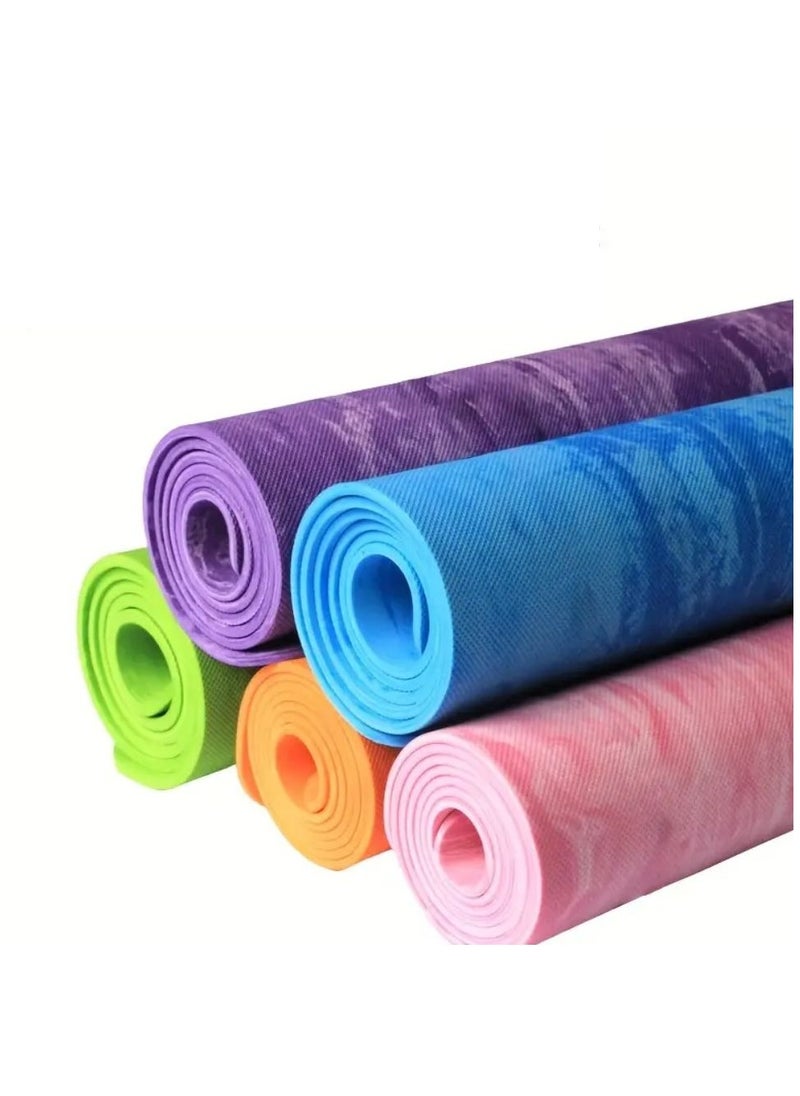 Spall - Camouflage Design 6mm Yoga Mat – Non-Slip, Durable, and Comfortable Mat for Yoga, Pilates & Fitness - Image 1