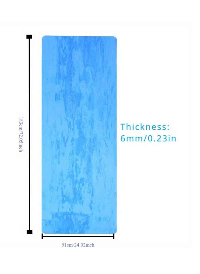 Spall - Camouflage Design 6mm Yoga Mat – Non-Slip, Durable, and Comfortable Mat for Yoga, Pilates & Fitness - Image 1