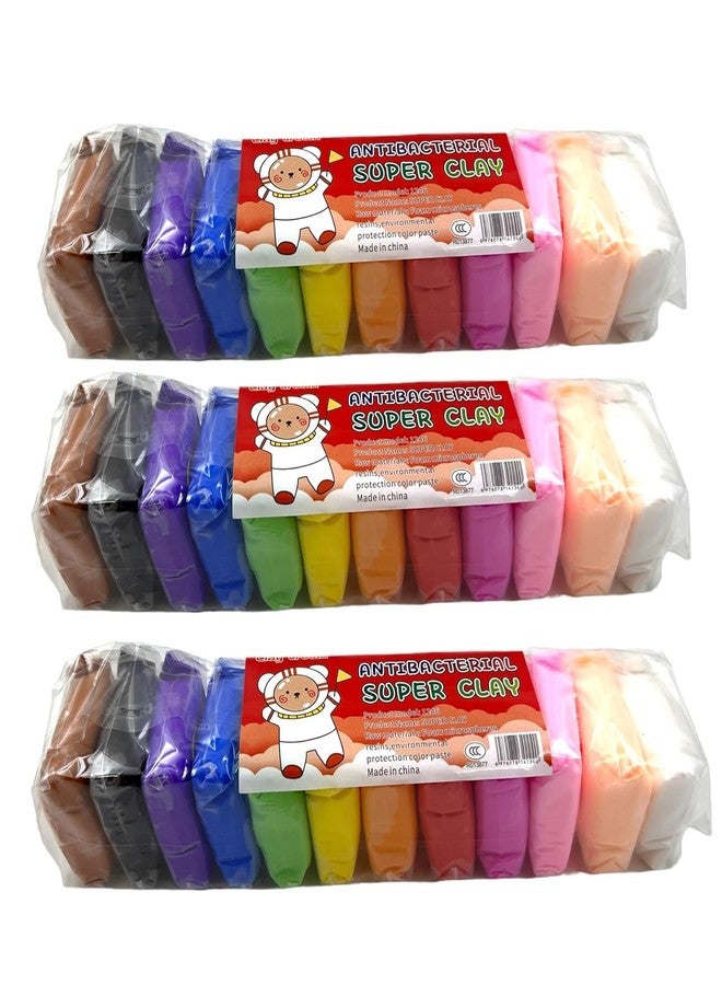 Anika Kids Magic Clay Modelling Set with Tools, Art and Craft Kit (Pack of 3) 36 pcs - Image 1