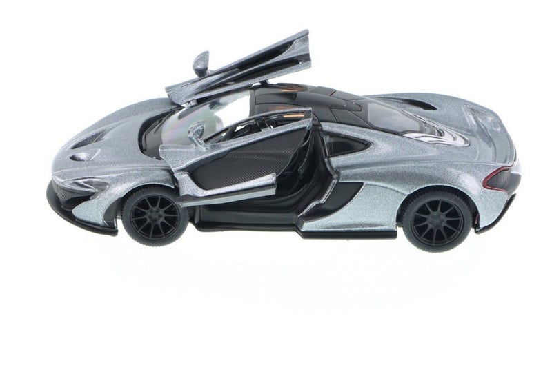KiNSMART McLaren P1 1:36 Scale 5" Die Cast Metal Model Toy Super Car (Grey) - Image 3