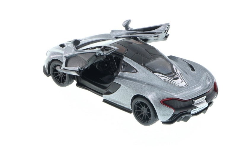 KiNSMART McLaren P1 1:36 Scale 5" Die Cast Metal Model Toy Super Car (Grey) - Image 4