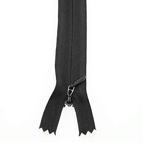 Leekayer 24" Invisible Sewing Zippers,Zipper for DIY Tailor Sewing Craft 10 PCS/Pack (Black&White,24 inch) Leekayer - Image 3