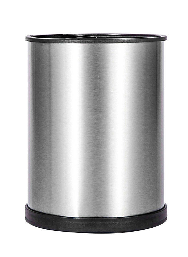 نيبمينينت منظم دوار من الاستانلس ستيل بثلاثة أقسام أسود/ فضي 19.50 x 15 15سنتيمتر - Image 1