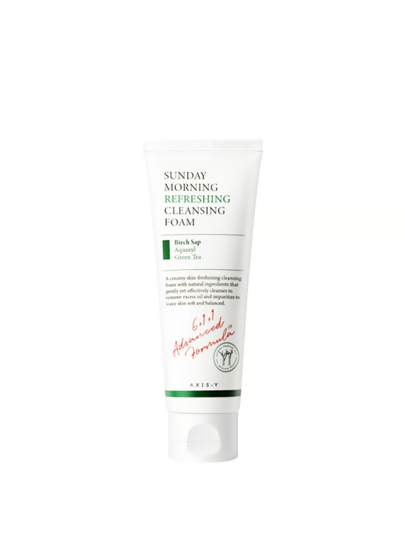 AXIS-Y Sunday Morning Refreshing Cleansing Foam, 120Ml  - Image 1