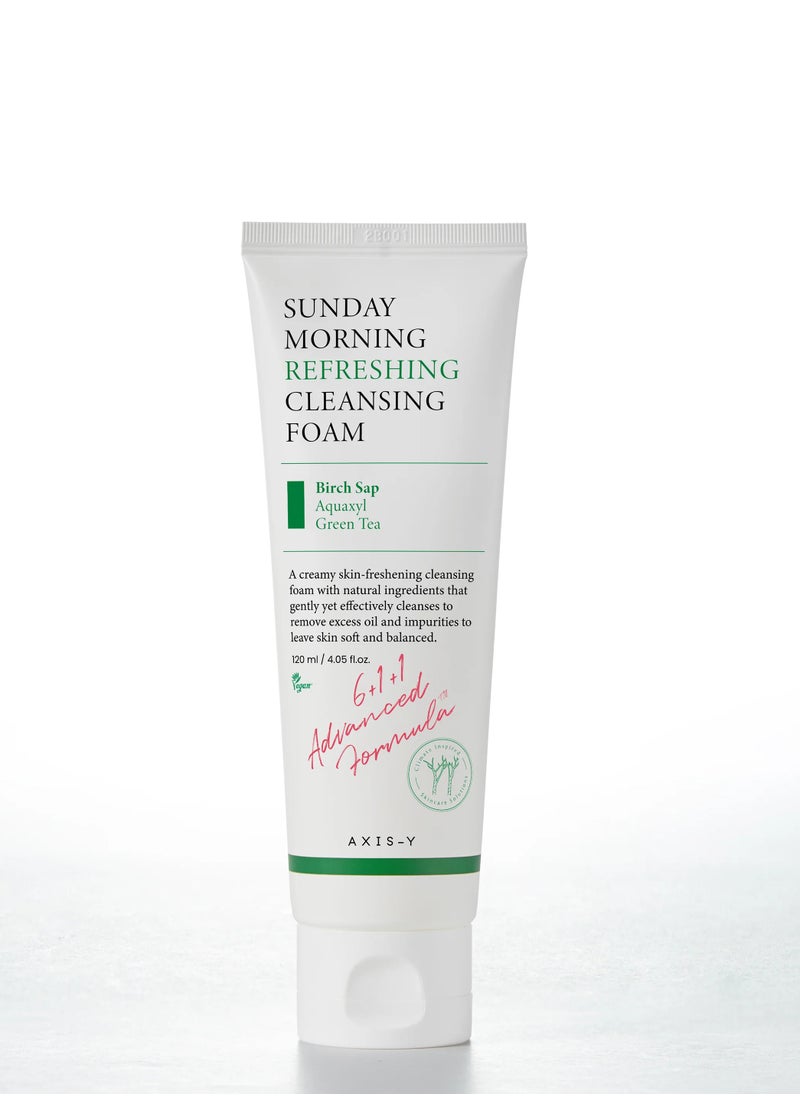 AXIS-Y Sunday Morning Refreshing Cleansing Foam, 120Ml  - Image 2